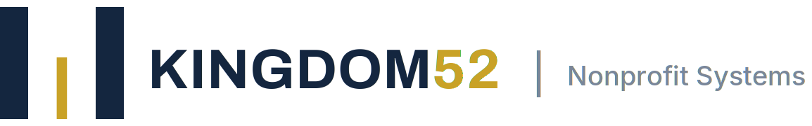 Kingdom52 · Nonprofit Systems